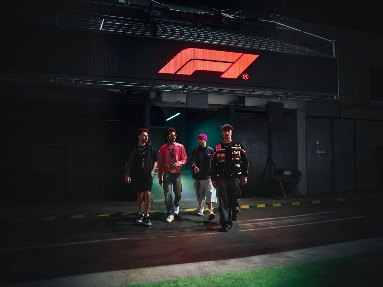 Formula One paddock — part of a multi-day world celebration