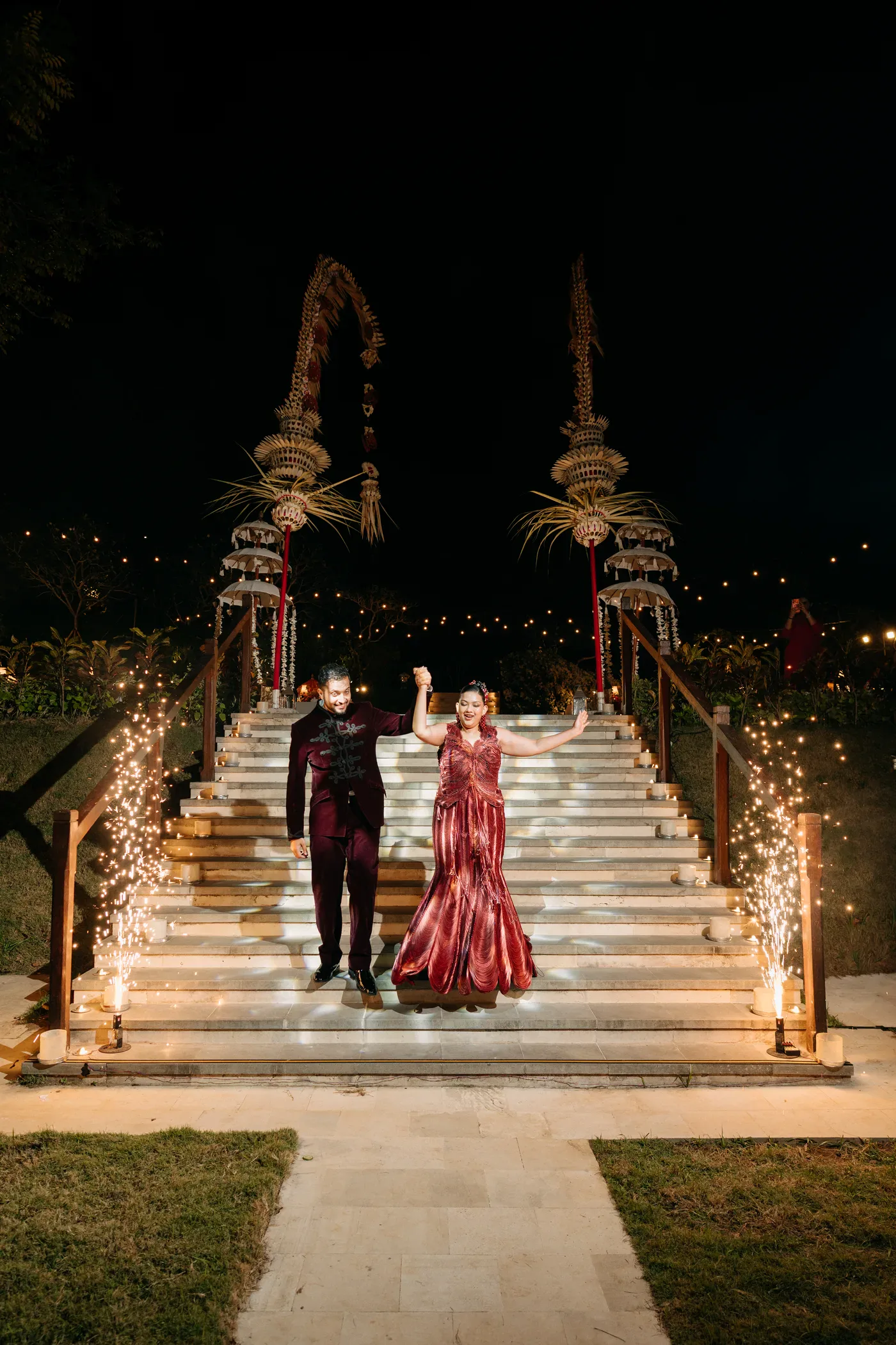 Colour, fire, and family — an Indian wedding reception