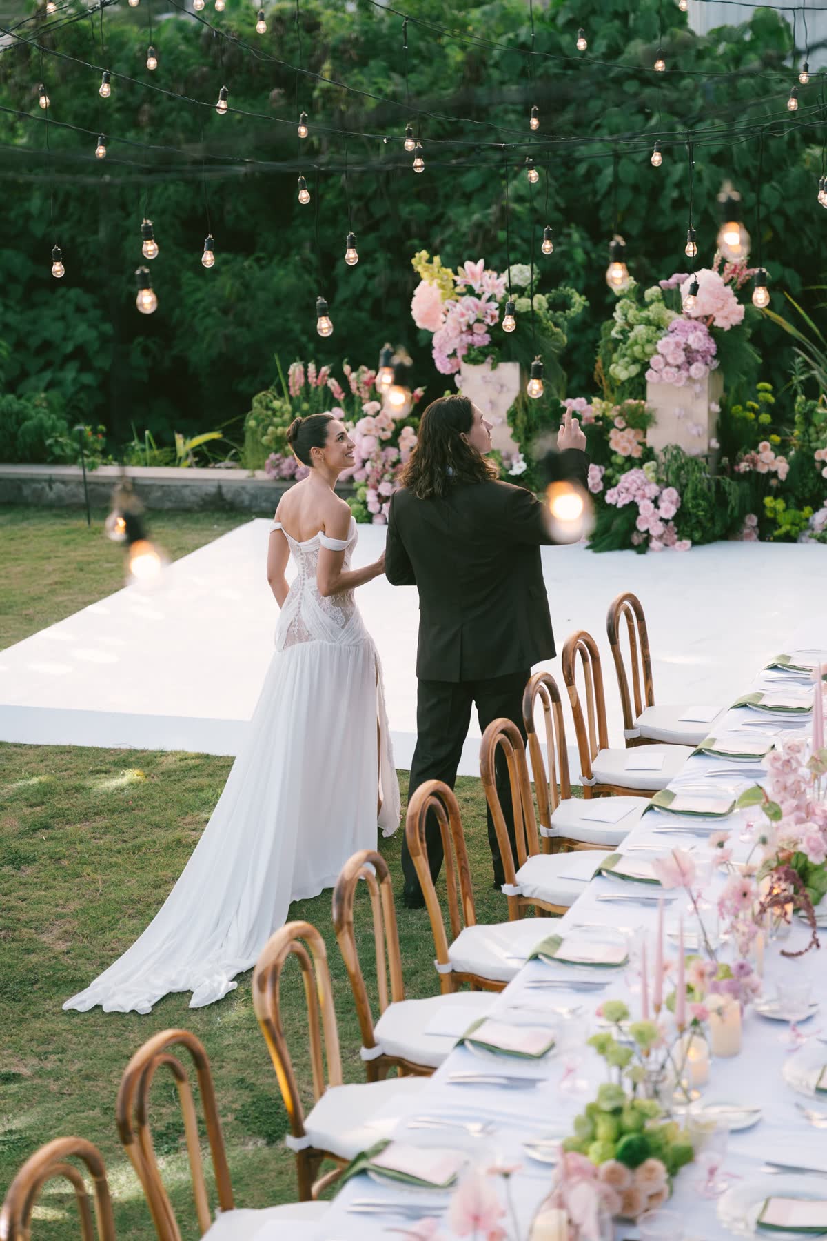 A stunning wedding moment