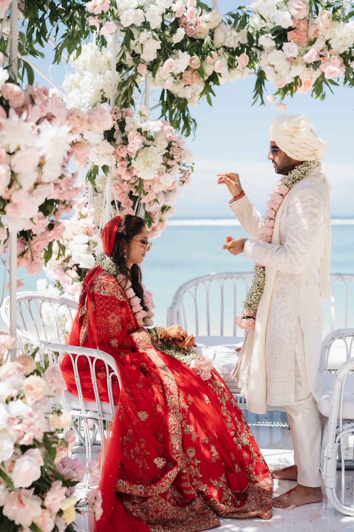 A celebration moment