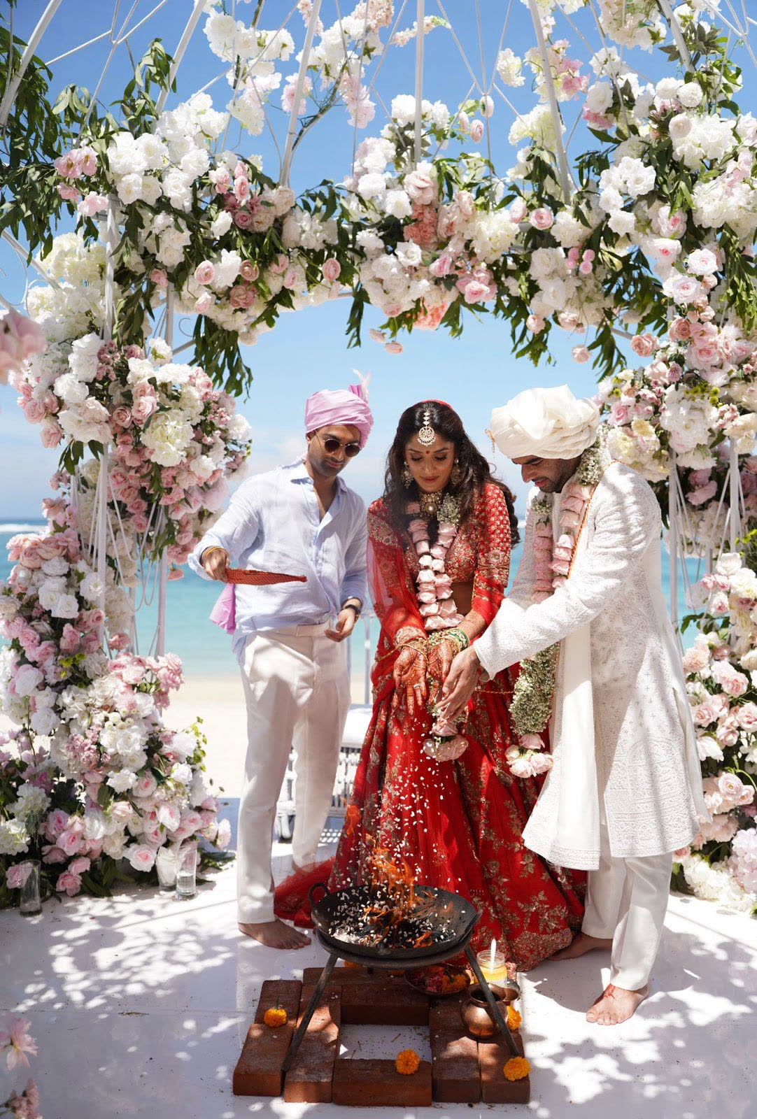 A wedding moment