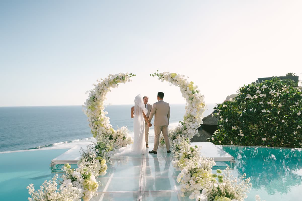 A wedding moment