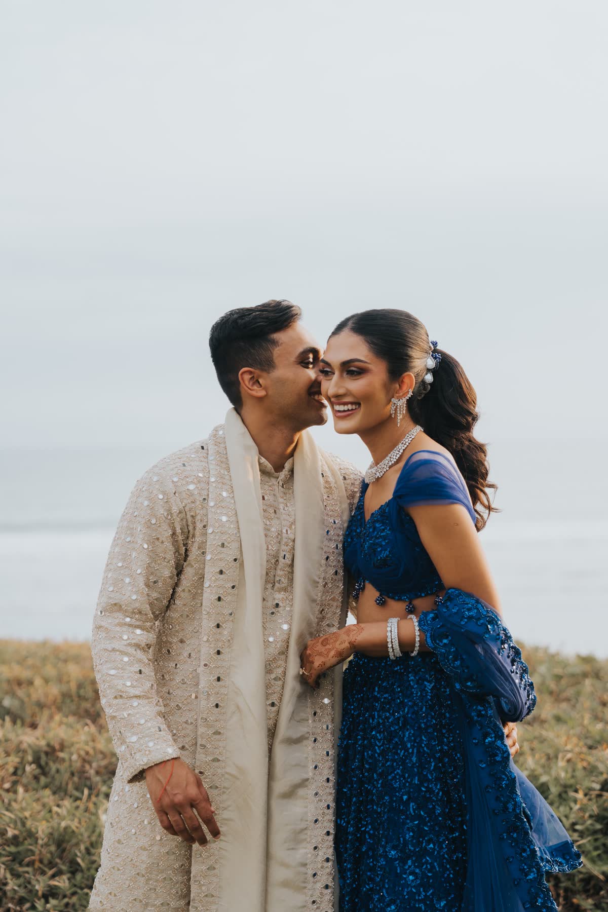 A stunning wedding scene
