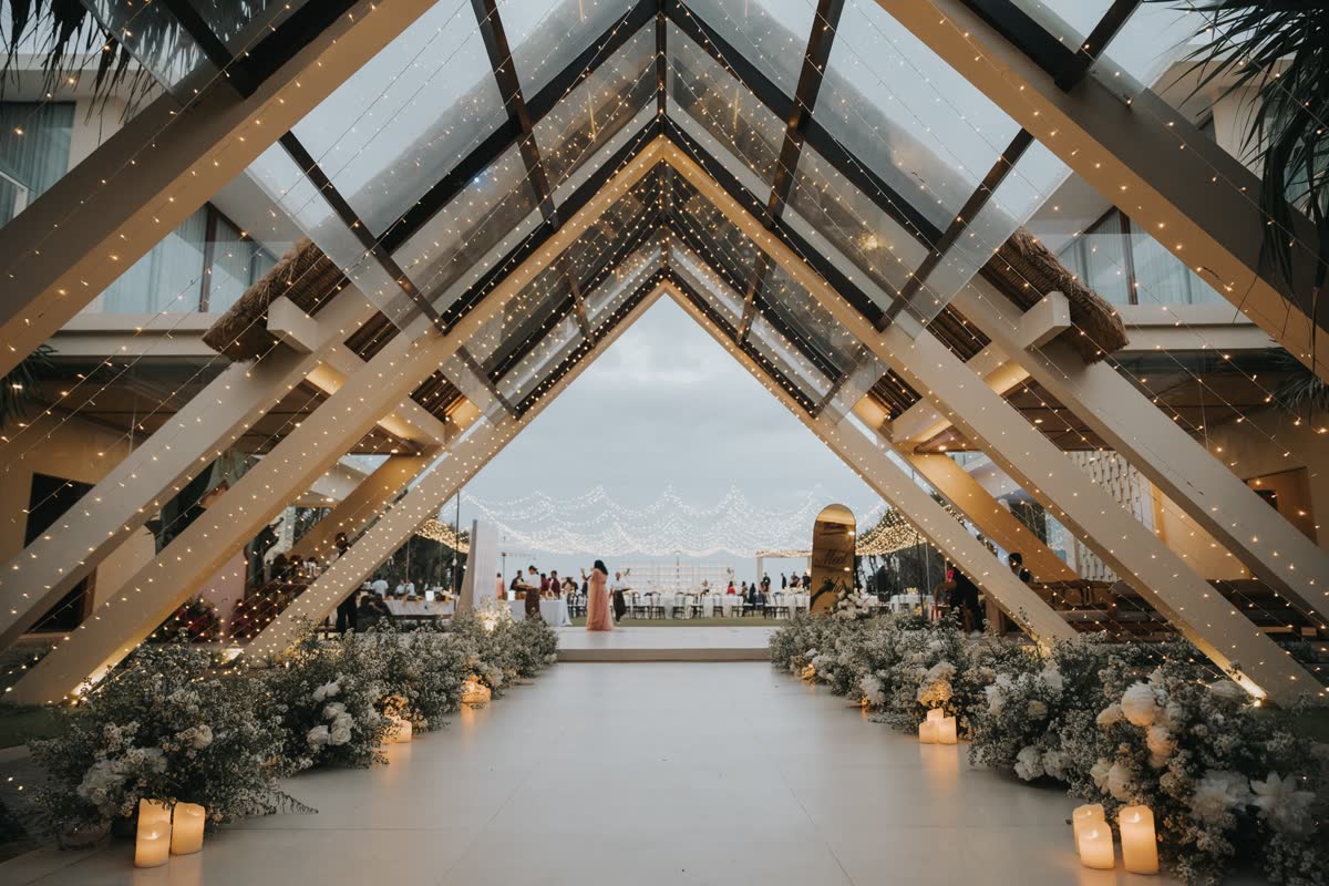 A wedding moment