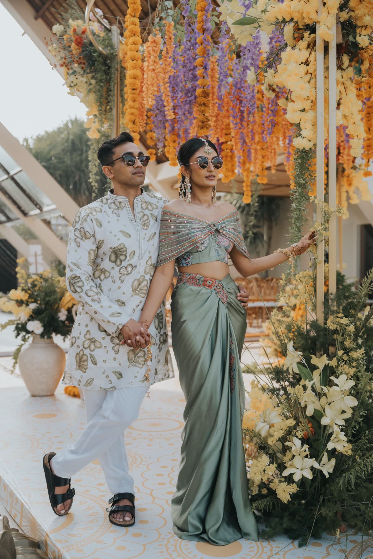 A celebration moment